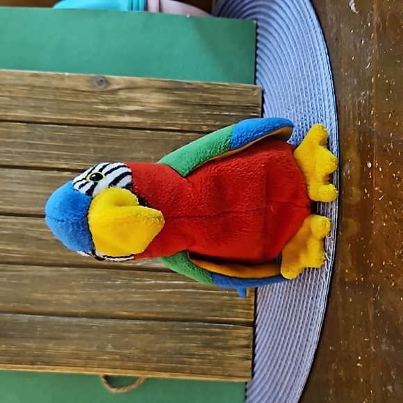 Ty Beanie Baby Jabber the Parrot - Picture 1 of 3